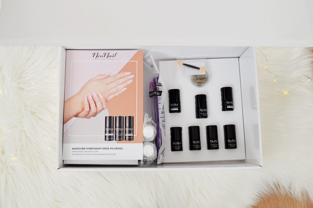 zestawy świąteczne NeoNail do manicure hybrydowego Puderek.com.pl